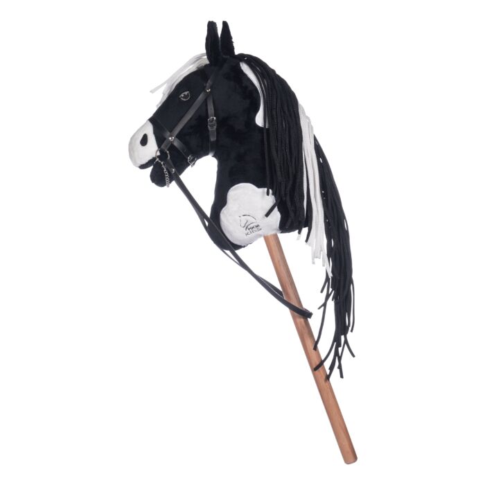 HKM Hobby Horse Schwarz weiß