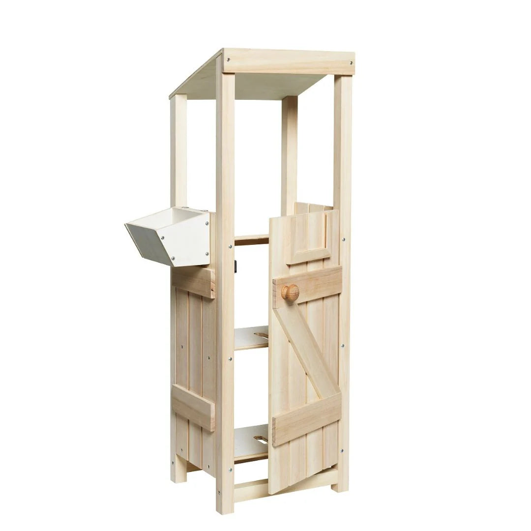 PANDURO HOBBY HORSE STALL UNBEMALT